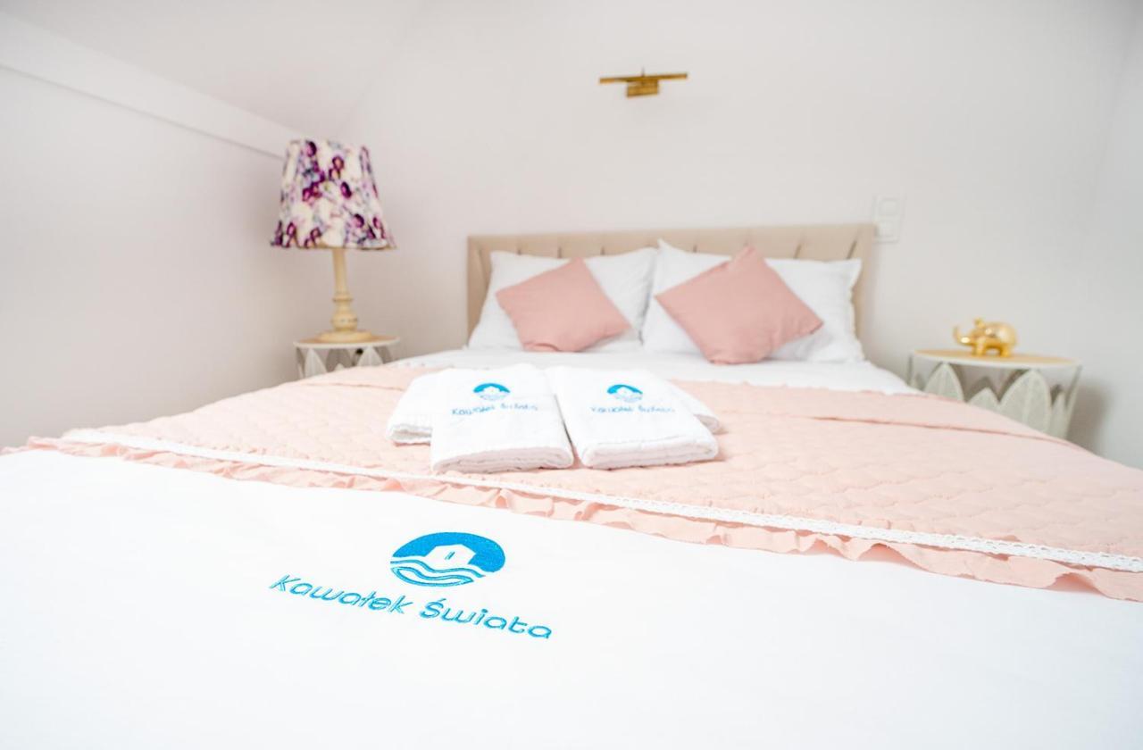 Apartmán Kawalek Swiata Ujście-Darłowskie Exteriér fotografie