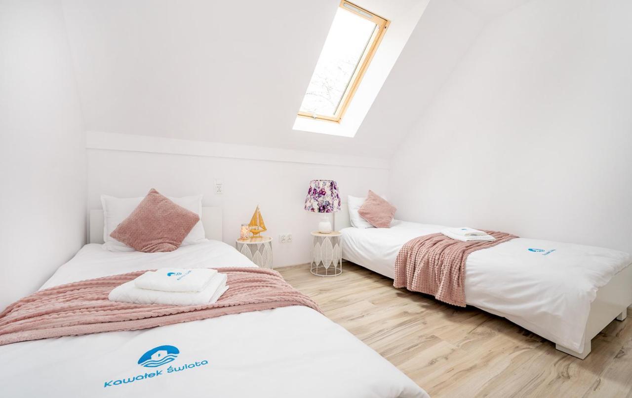 Apartmán Kawalek Swiata Ujście-Darłowskie Exteriér fotografie