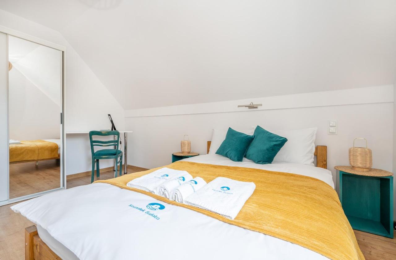 Apartmán Kawalek Swiata Ujście-Darłowskie Exteriér fotografie