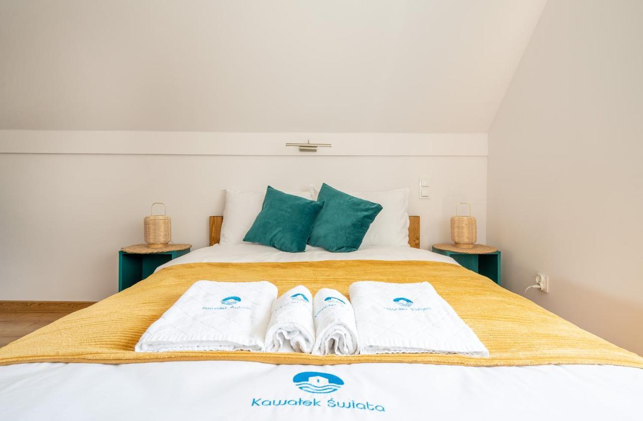 Apartmán Kawalek Swiata Ujście-Darłowskie Exteriér fotografie