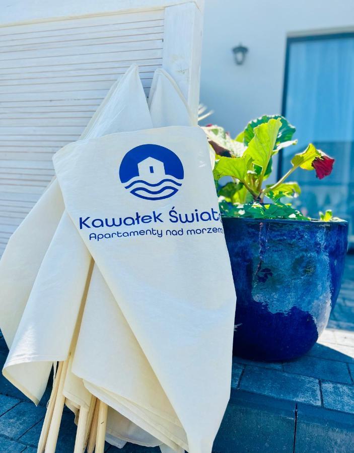 Apartmán Kawalek Swiata Ujście-Darłowskie Exteriér fotografie